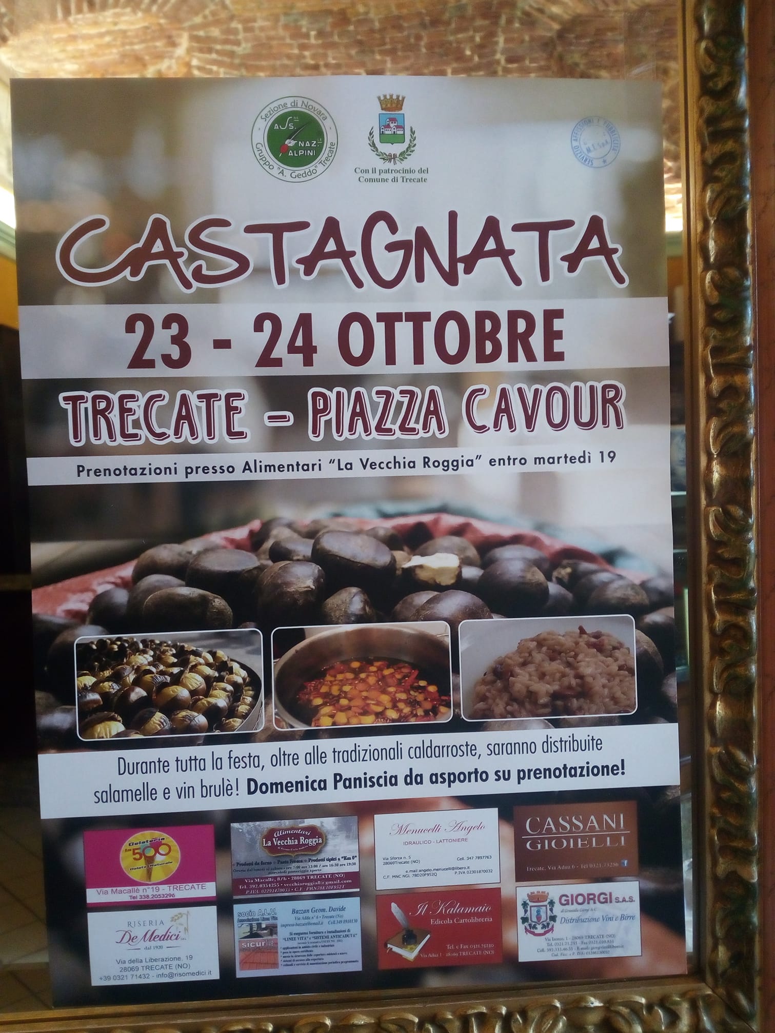 castagnata alpini 23 24 0ttobre2021