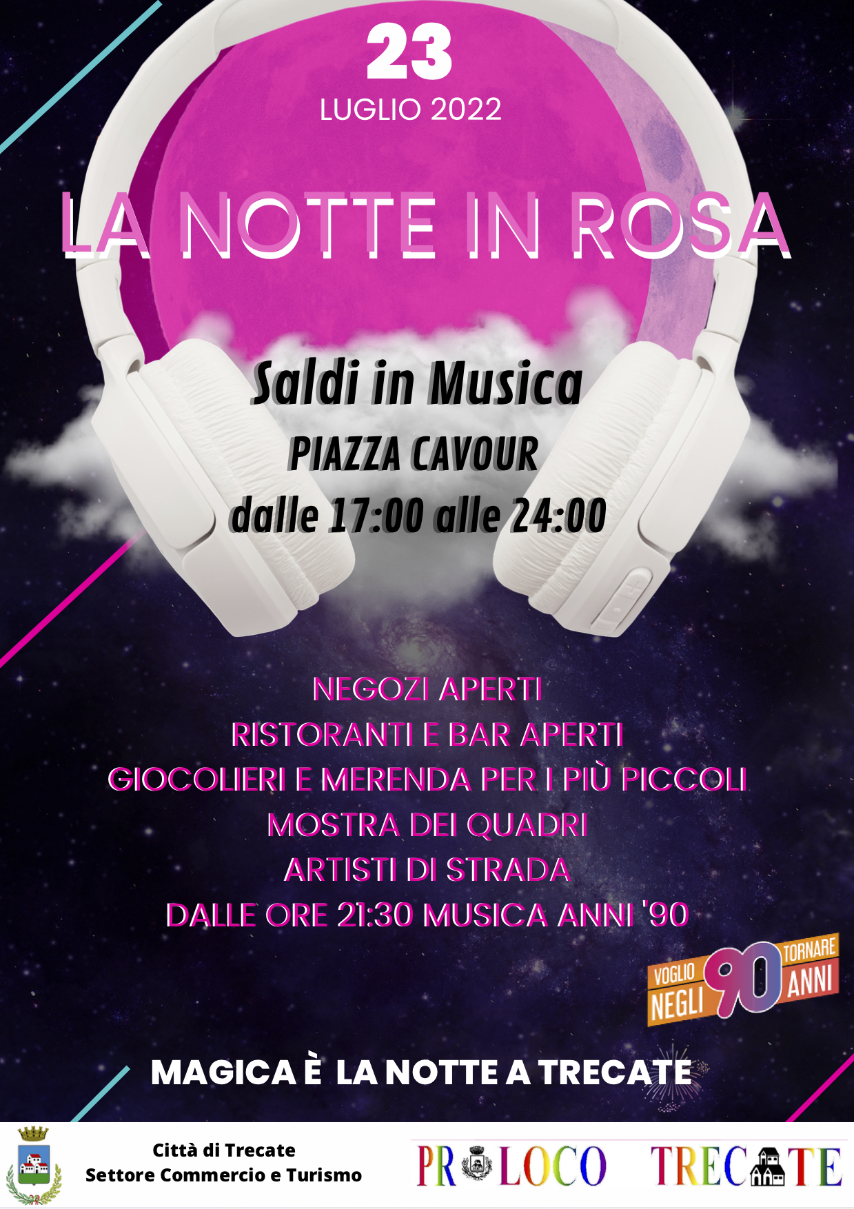 locandina Notte in rosa