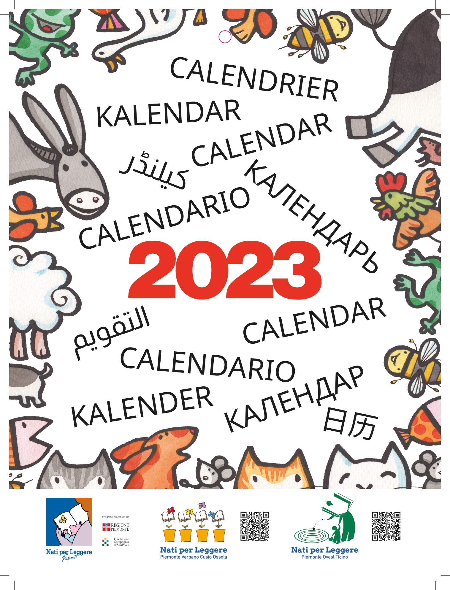 Calendario 23 copertina