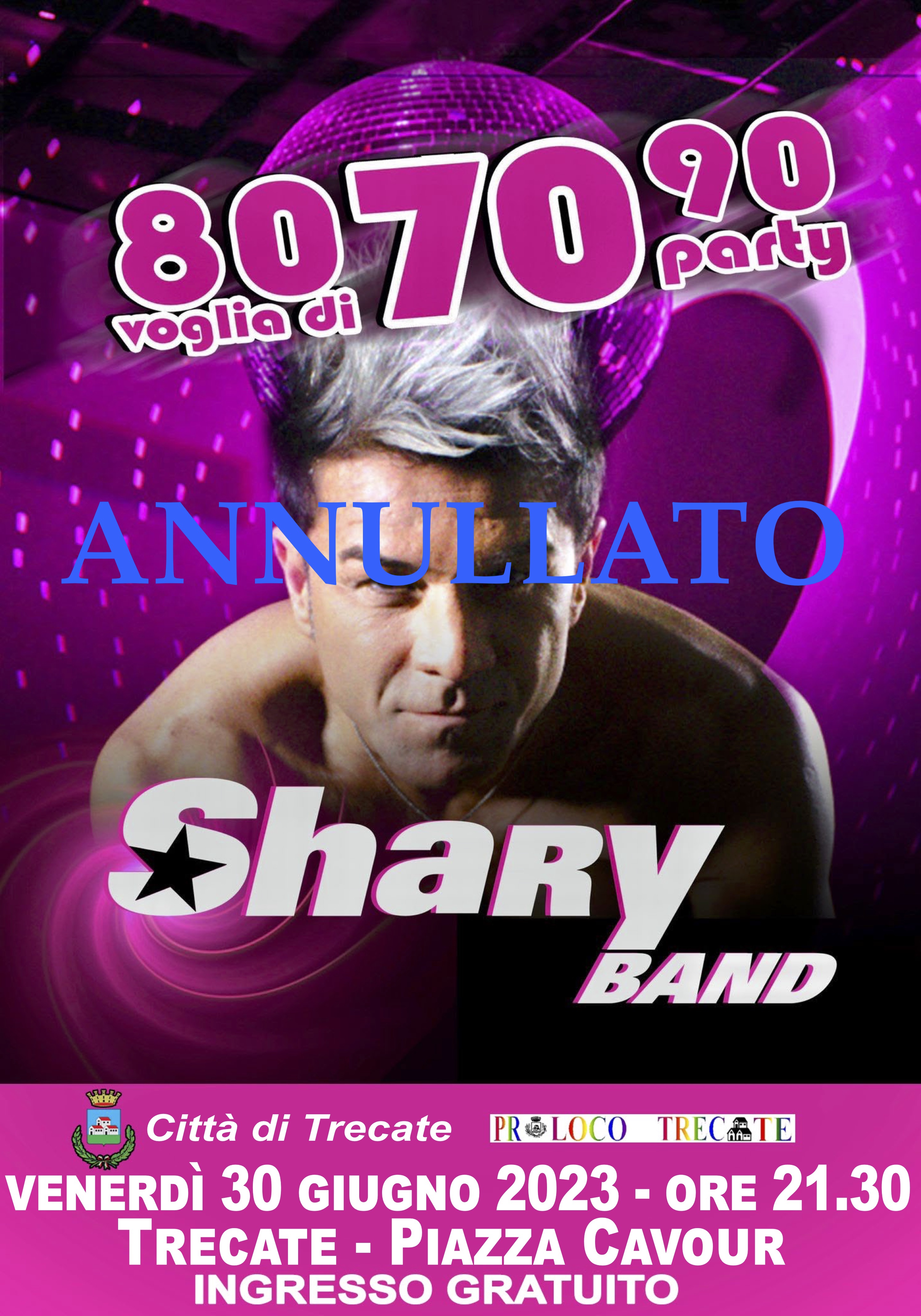 rinvio Shary Band