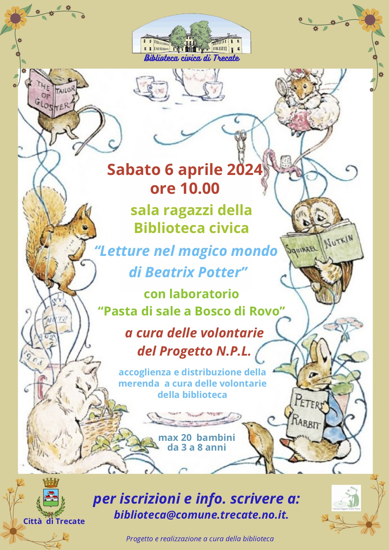 evento Biblioteca nuovo