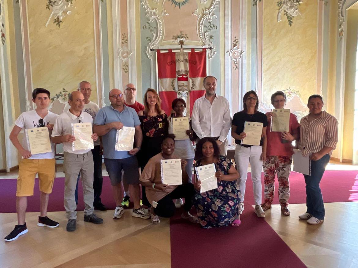 consegna attestati corso di formazione 1