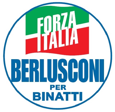 logo Forza Italia Berlusconi per Binatti